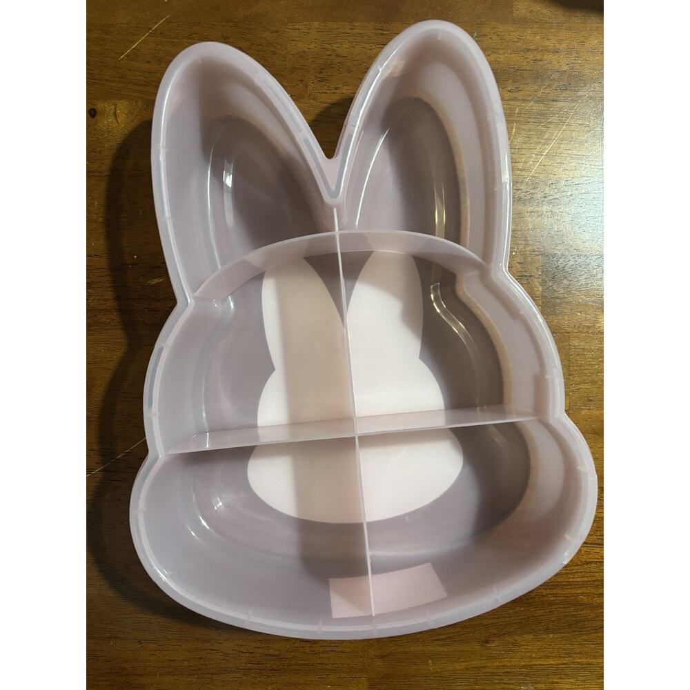 Cook With Color Bunny Snack Box Food Storage Container Pink - Picture 2 of 10